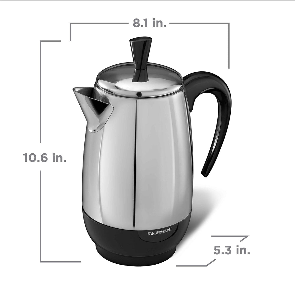 Farberware polished exterior textured finish for long-lasting kitchen style
