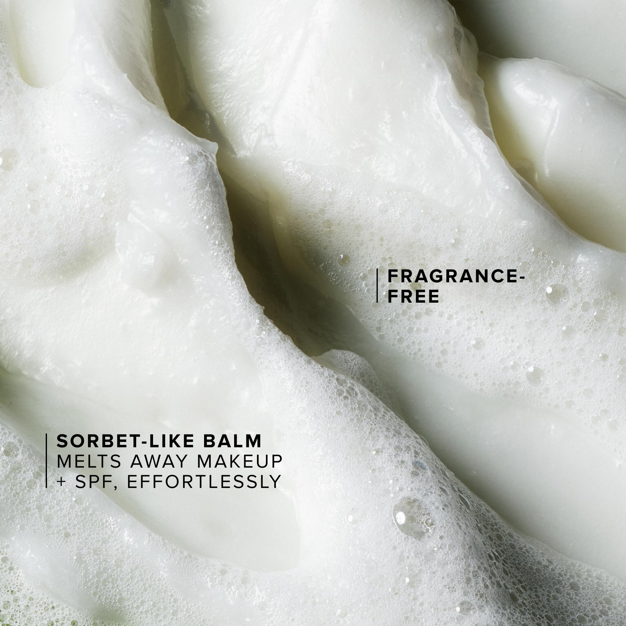Farmacy balm on bathroom counter as part of a gentle cleansing routine
