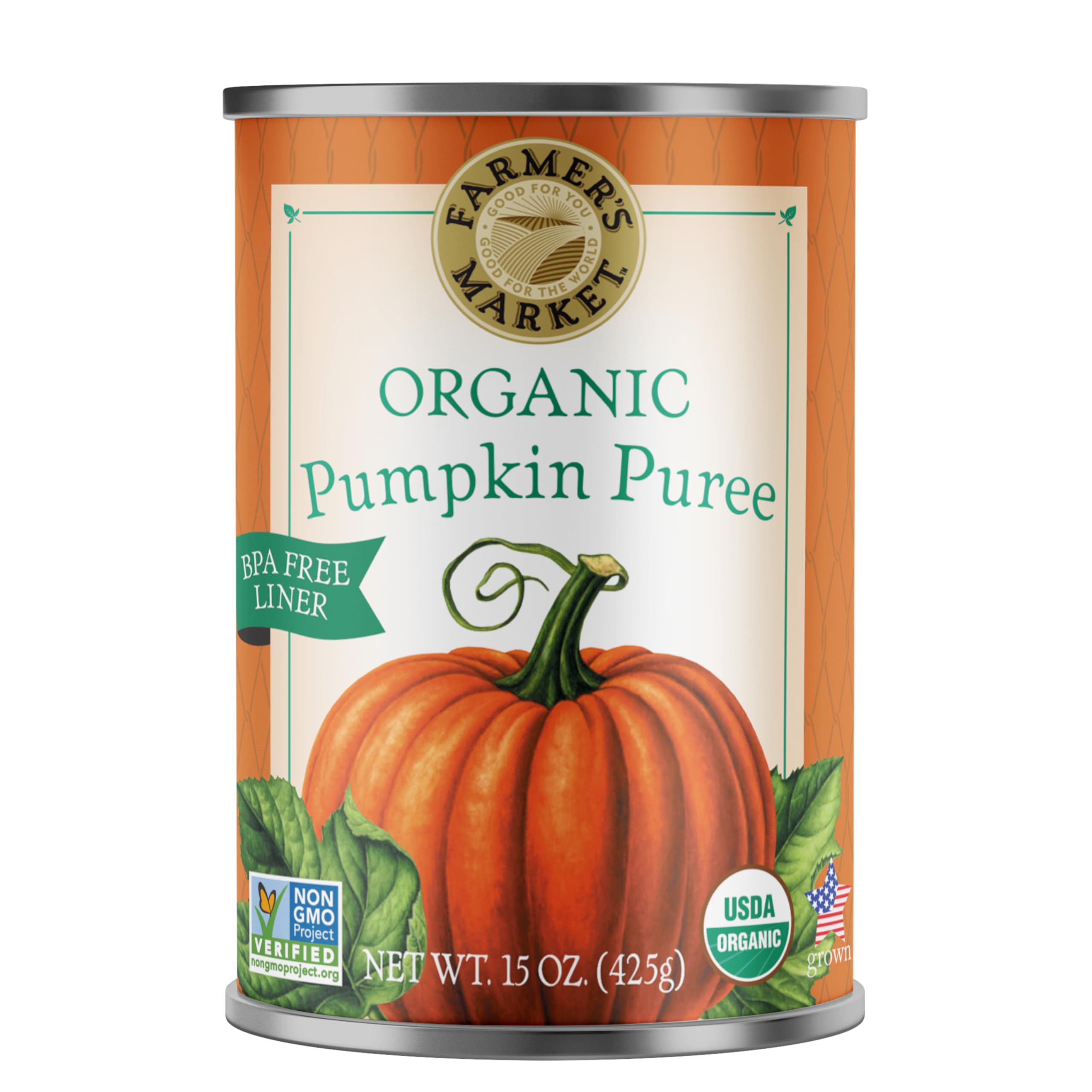 Farmer's Market spoon lifting smooth puree highlighting texture and ease