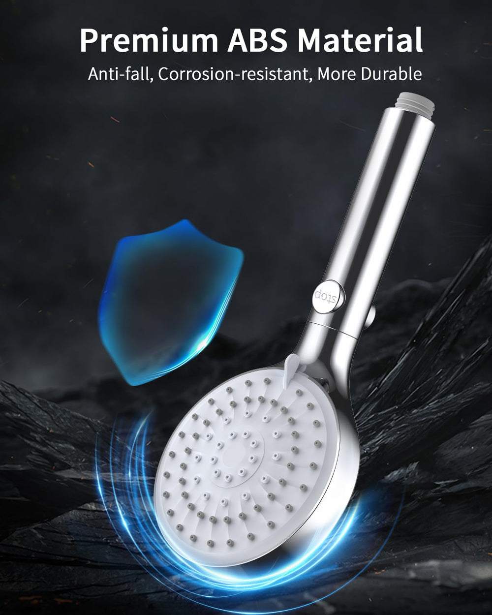 FASDUNT concentrated spray showing stronger-feeling water pressure