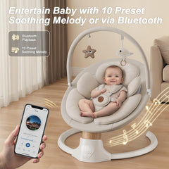 FasonBaby touch panel and remote for easy control and hands-free convenience