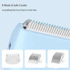 Favrison ceramic blade close-up illustrating rounded teeth benefit