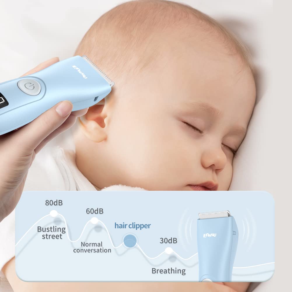 Favrison clippers rinsed under tap demonstrating easy cleaning