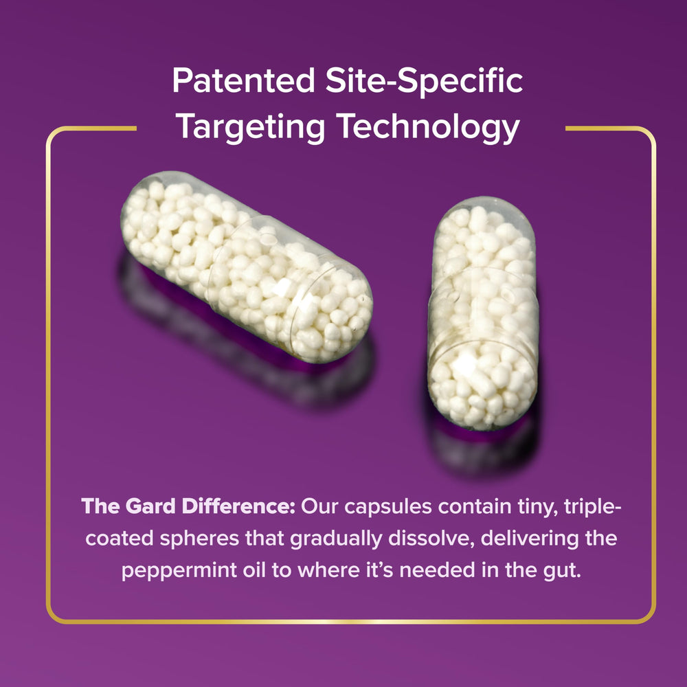 FDgard ingredient texture detail featuring caraway oil elements for digestive comfort
