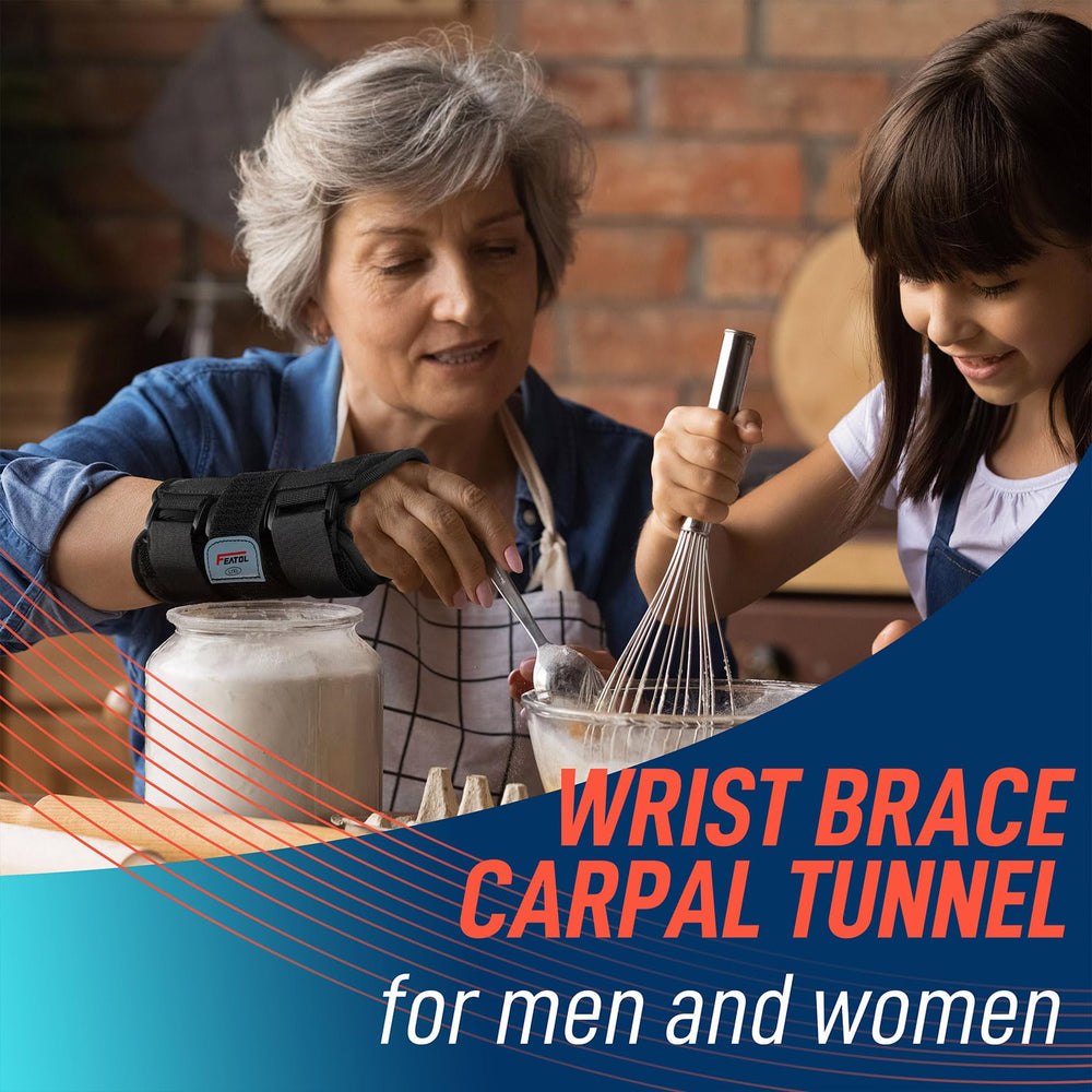 FEATOL removable metal splint beside brace for variable support levels