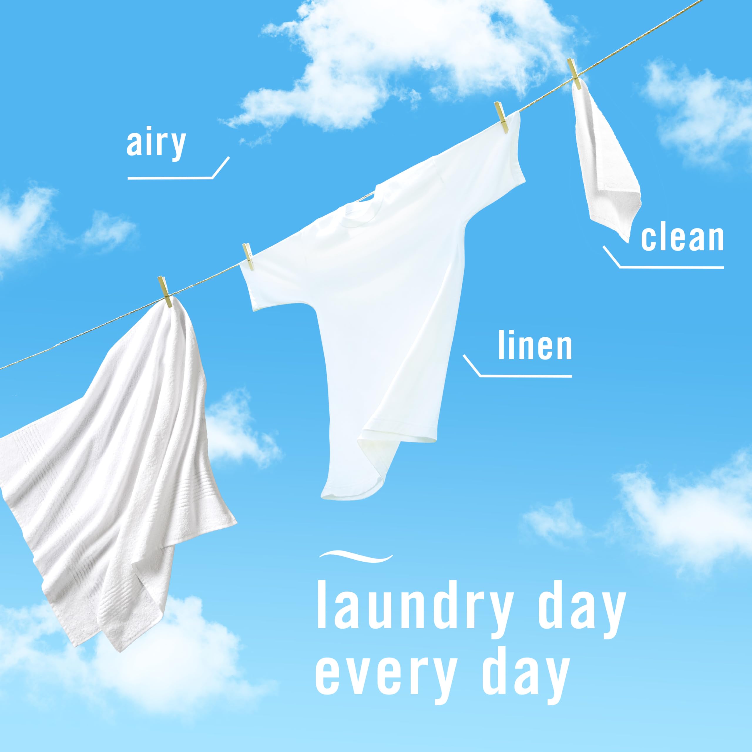 Fine Febreze mist suspended in air demonstrating longer-lasting freshness