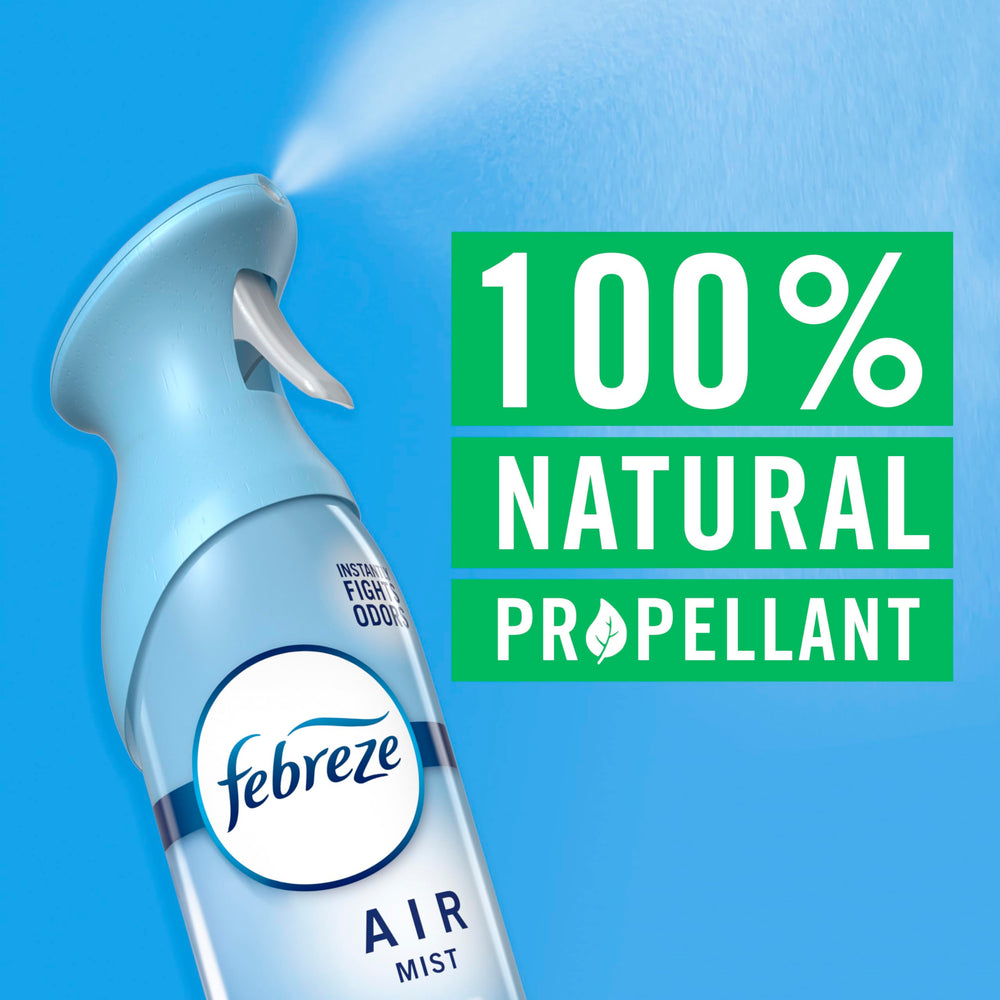 Lifestyle shot of Febreze in living room creating inviting clean atmosphere