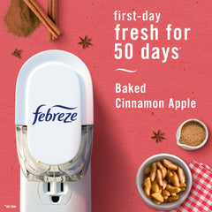 Febreze refill installed in plug unit providing continuous odor control
