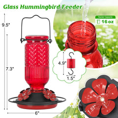 FEED GARDEN wide mouth glass close-up for easy refill and simple cleaning benefit