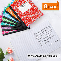 feela open flat binding showing stitched spine that keeps pages secure and flat for writing