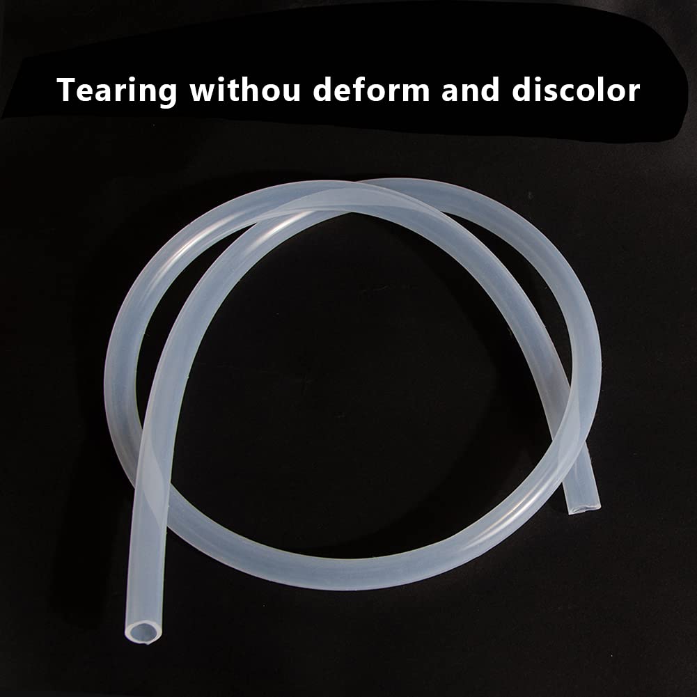 Feelers tubing fitted on barbed connector with clamp for secure leak‑resistant connection
