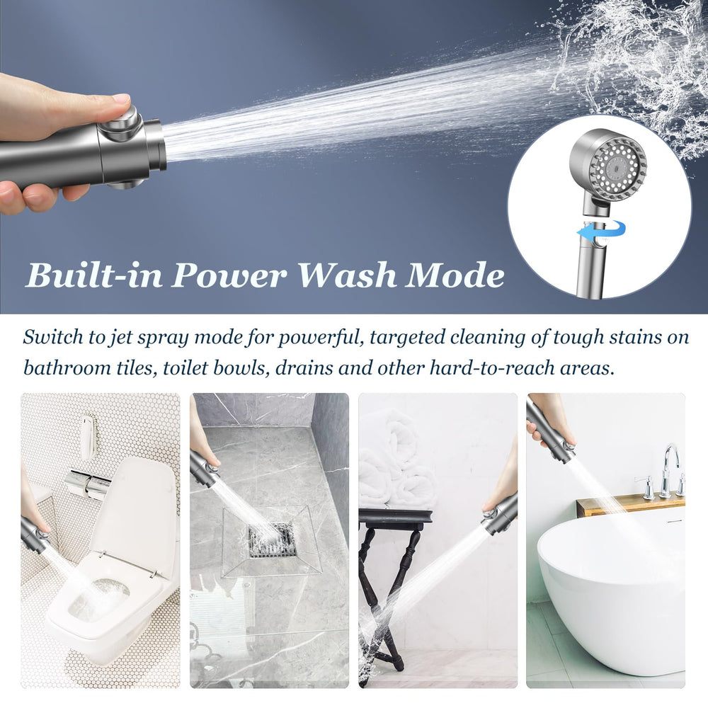 FEELSO power-wash mode spraying to show concentrated cleaning and deep rinse benefit