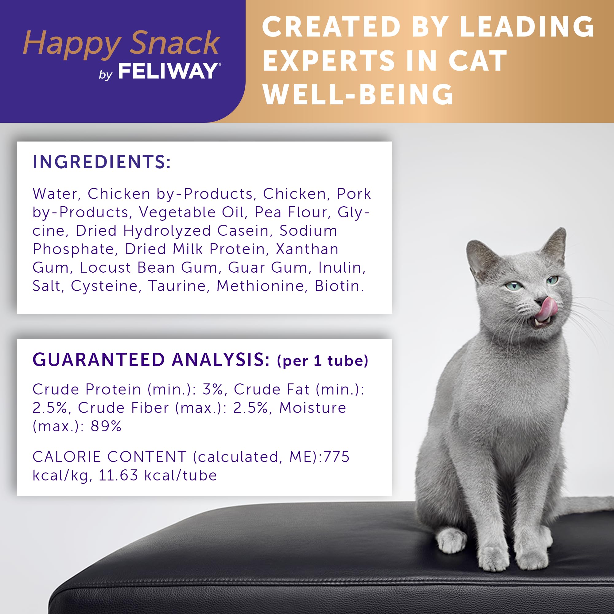 FELIWAY tube used as a food topper showcasing added flavor boost
