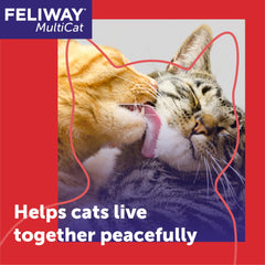 FELIWAY MultiCat refill bottle closeup highlighting formulation