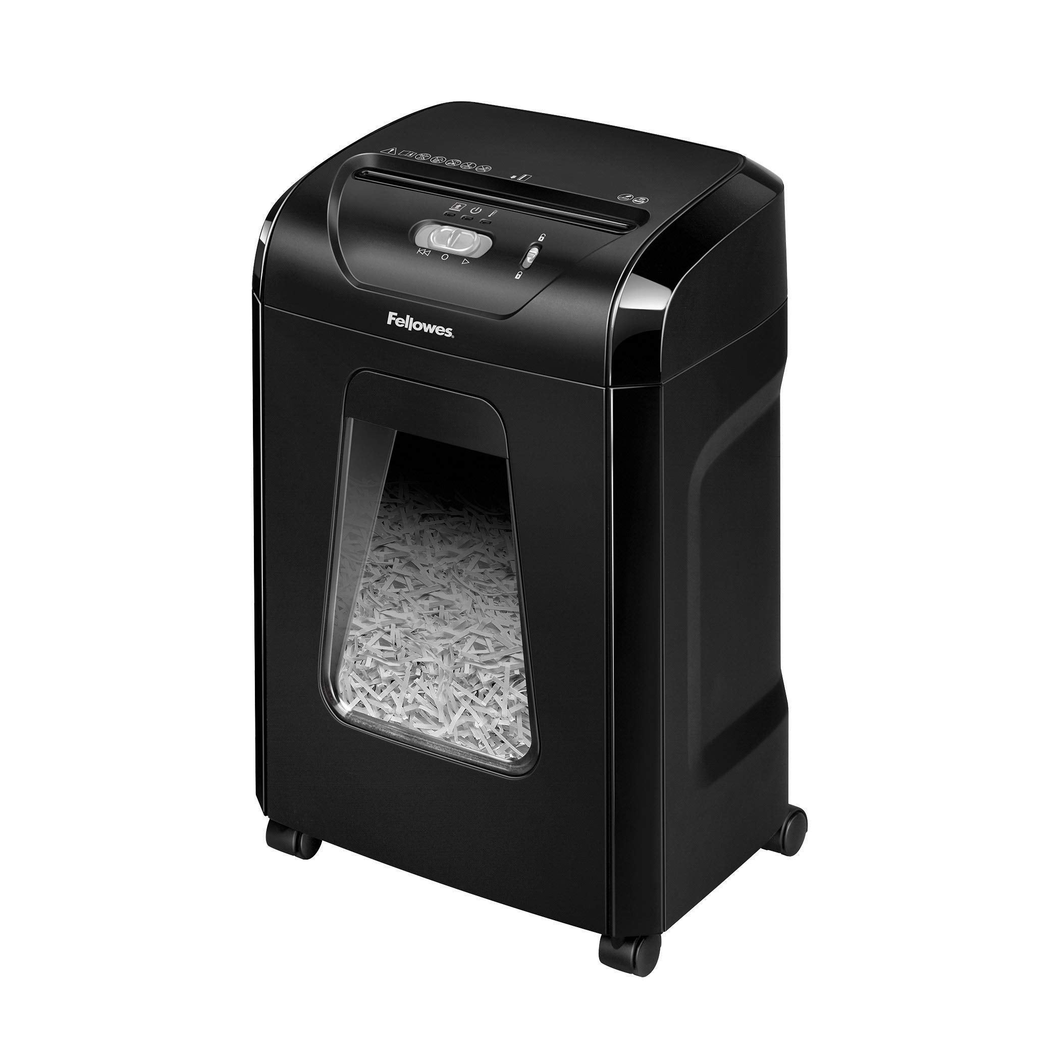 Fellowes 14C10 front view showing compact deskside design and clean finish