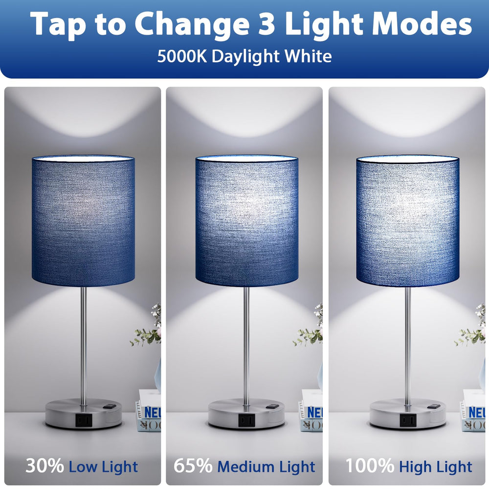 Fenmzee navy fabric shade texture close-up reducing glare benefit