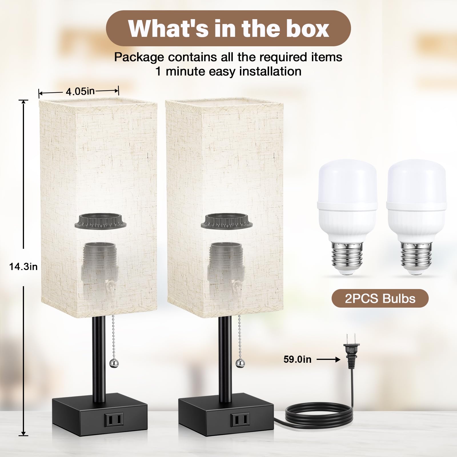 Fenmzee size comparison with book showing compact scale and bedside fit