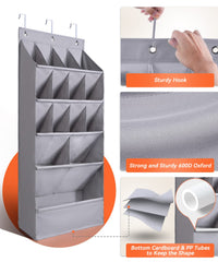 FENTEC pocket detail with shoes demonstrating organized storage benefit