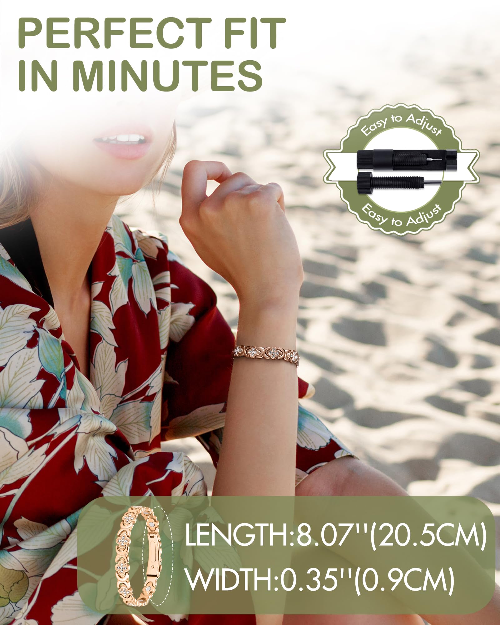 Feraco bracelet presented in luxury gift box ready for gifting
