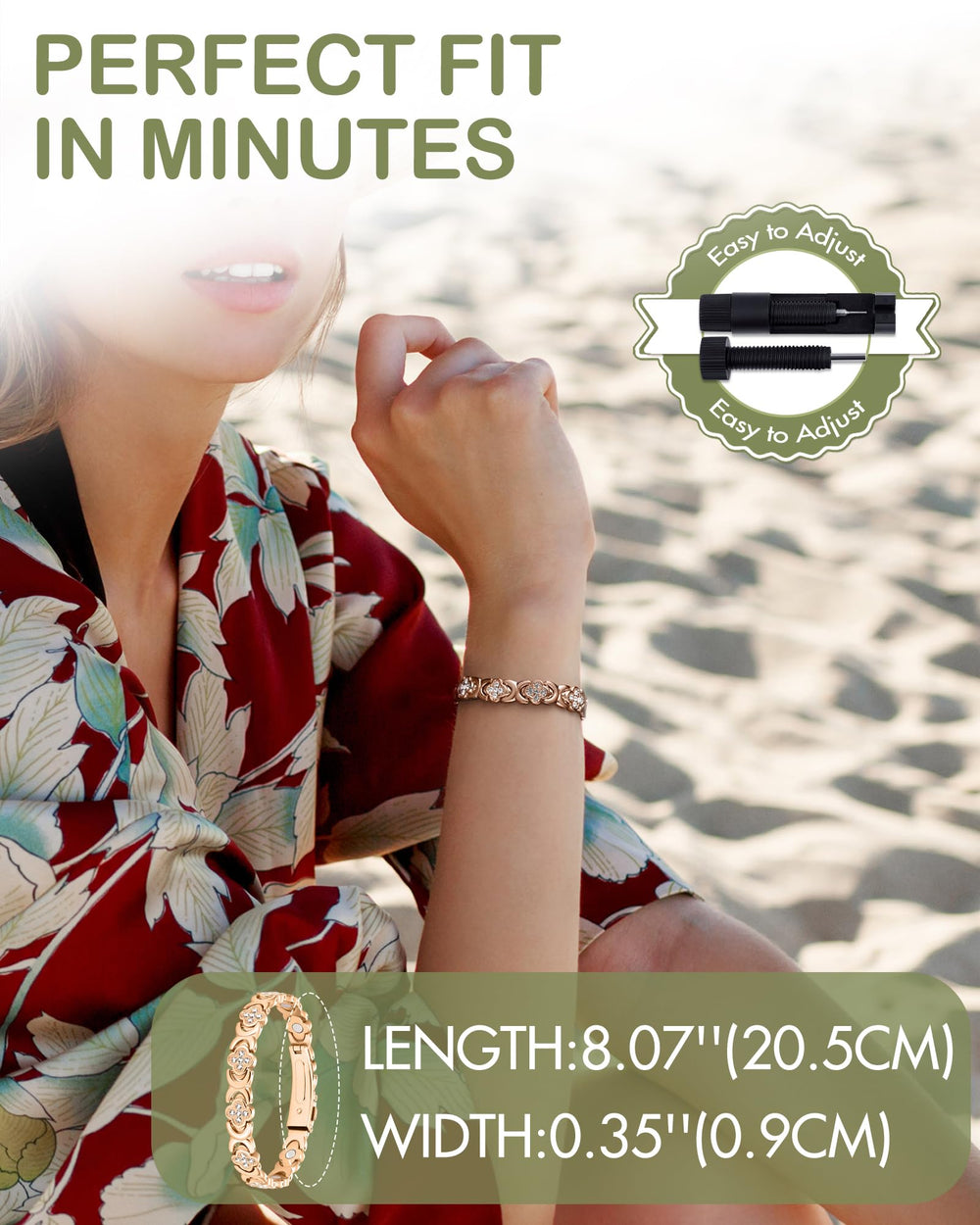 Feraco bracelet presented in luxury gift box ready for gifting