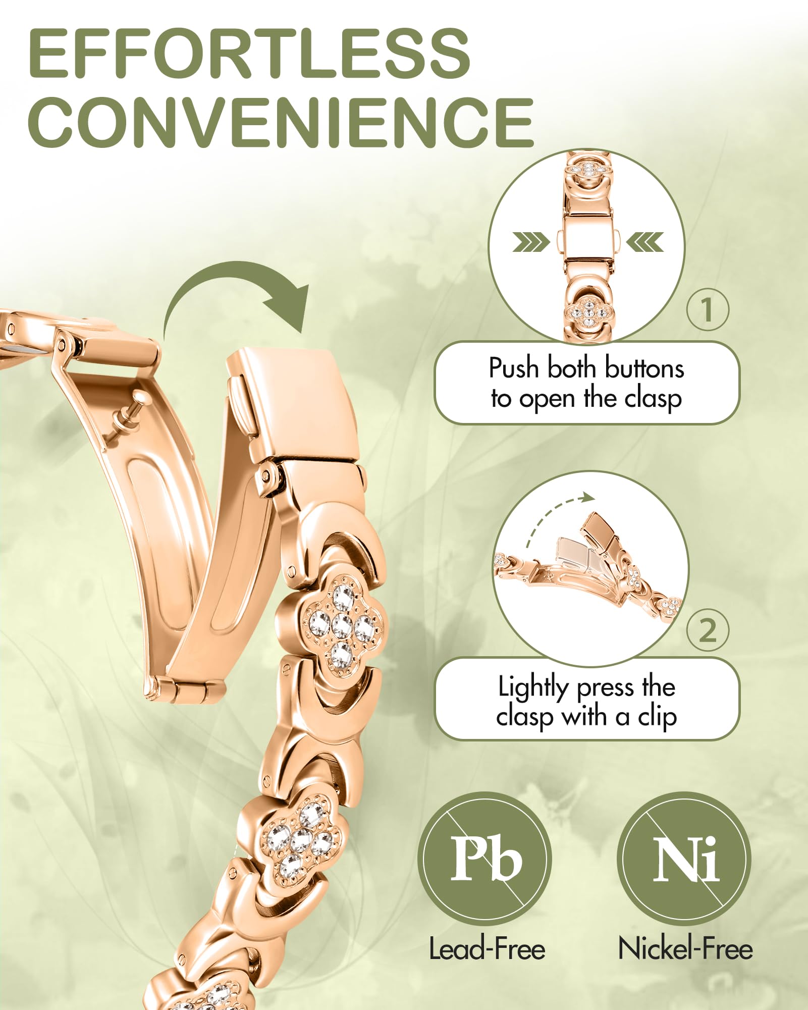 Feraco cubic zirconia accent sparkle adding refined shine to bracelet