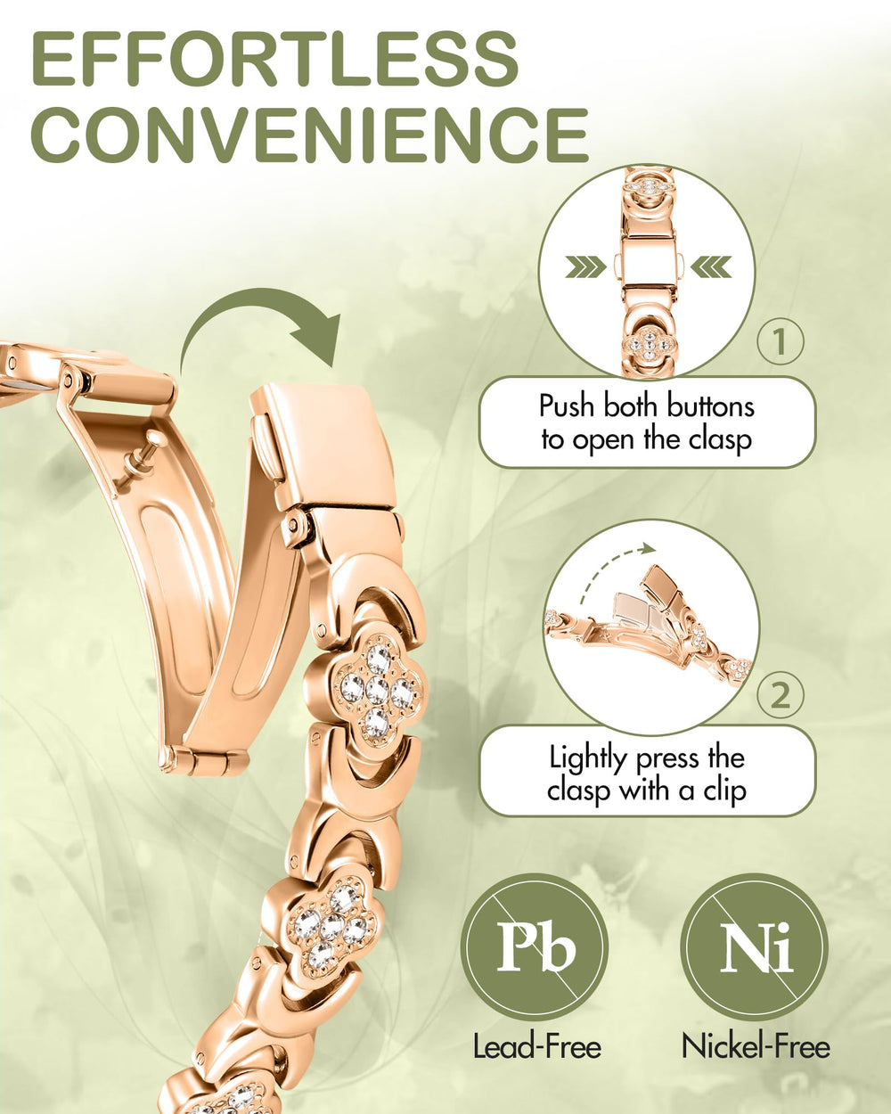 Feraco cubic zirconia accent sparkle adding refined shine to bracelet