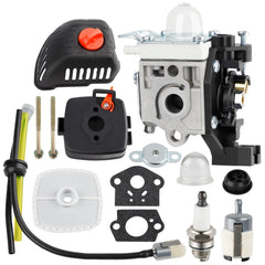Ferilter carburetor front view showing precise fit for Echo SRM-225, improves starting