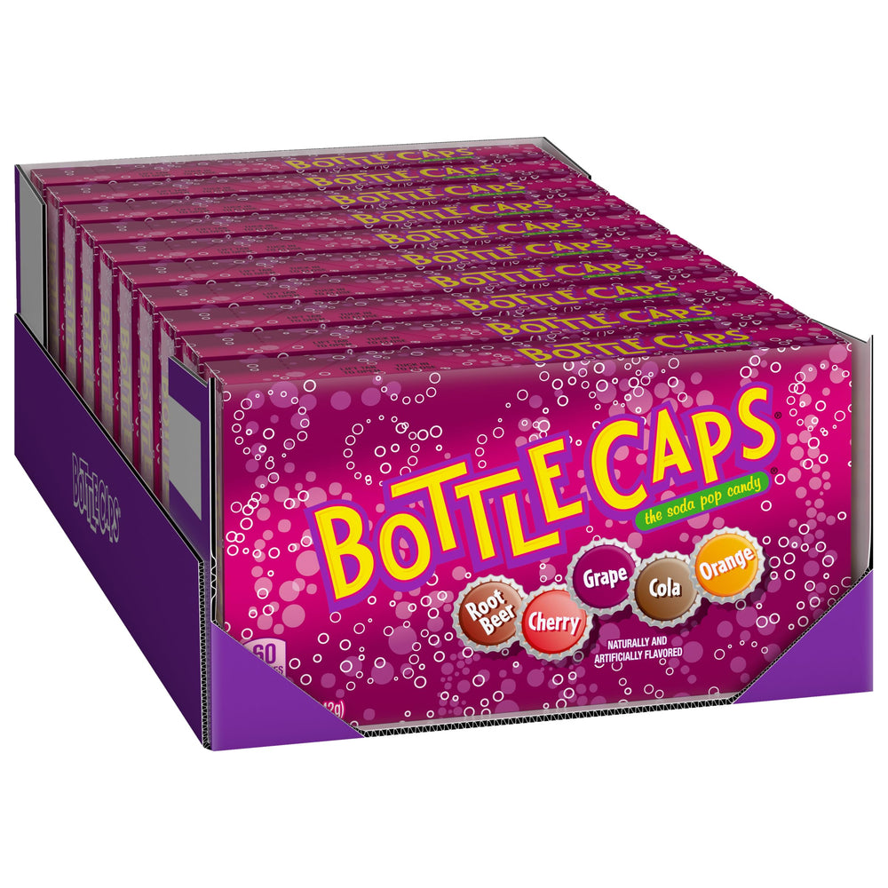 Ferrara bottle caps front box showing packaging and portion convenience