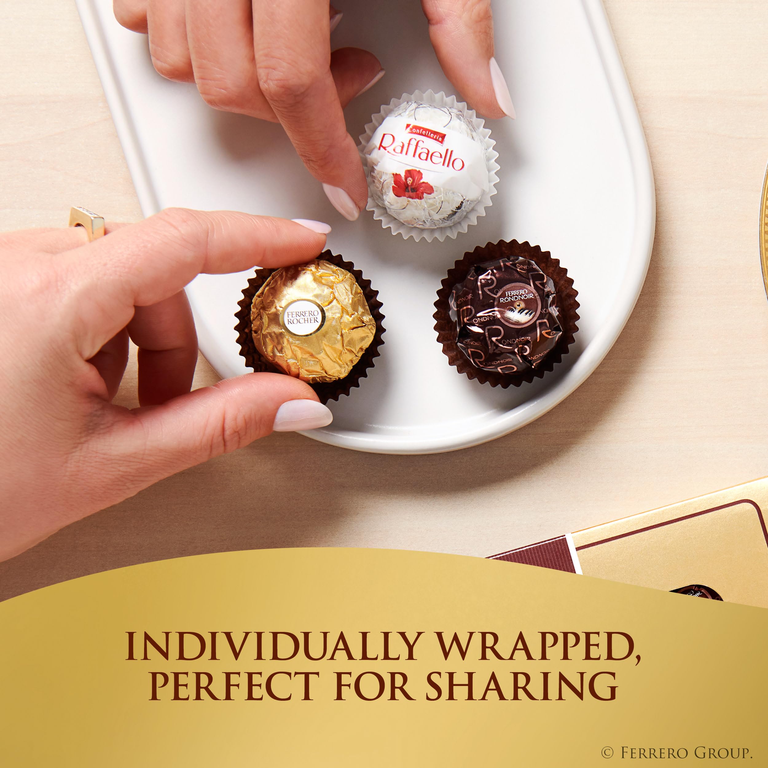 Ferrero Collection in an Easter basket lifestyle image for seasonal gifting ideas