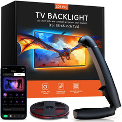 FFJ front packaging of TV LED backlight showing kit and benefits