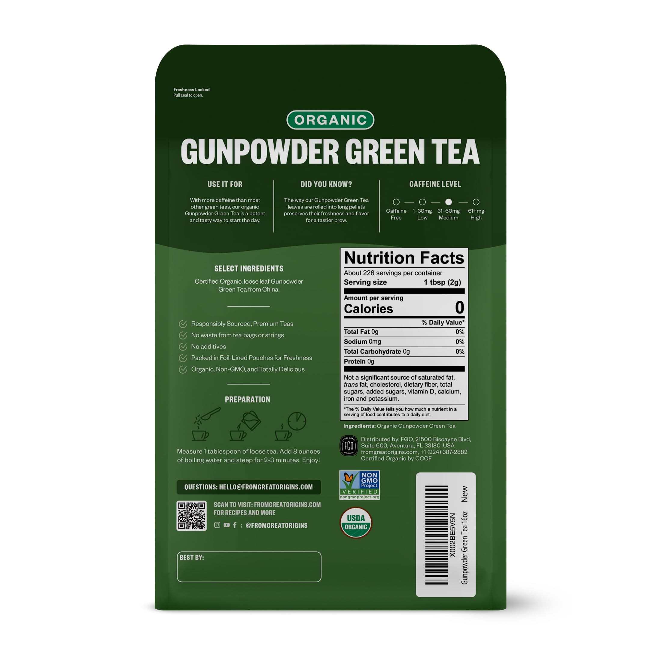 FGO resealable zipper detail preserving freshness and reducing oxidation