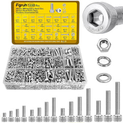 Fgruh front packaging showing complete 1220 piece metric kit and quick benefit access