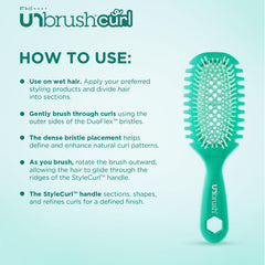 FHI Heat UNbrush Curl vented back cushion for quick drainage benefit