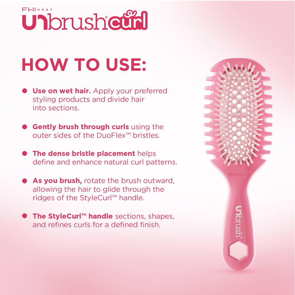 FHI Heat StyleCurl handle texture for secure grip and precise control
