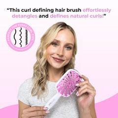 FHI Heat close-up of 84 UltraFlex bristles highlighting gentle detangling benefit