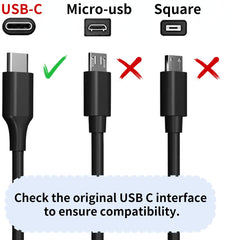 Fiattigear USB-C cable close-up showing reinforced strain relief and durable braid
