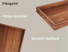 Fibogollo close-up of integrated handles for secure grip and comfortable carrying, improves portability