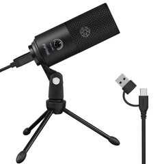 FIFINE K669B front view showing clean microphone face and focused vocals