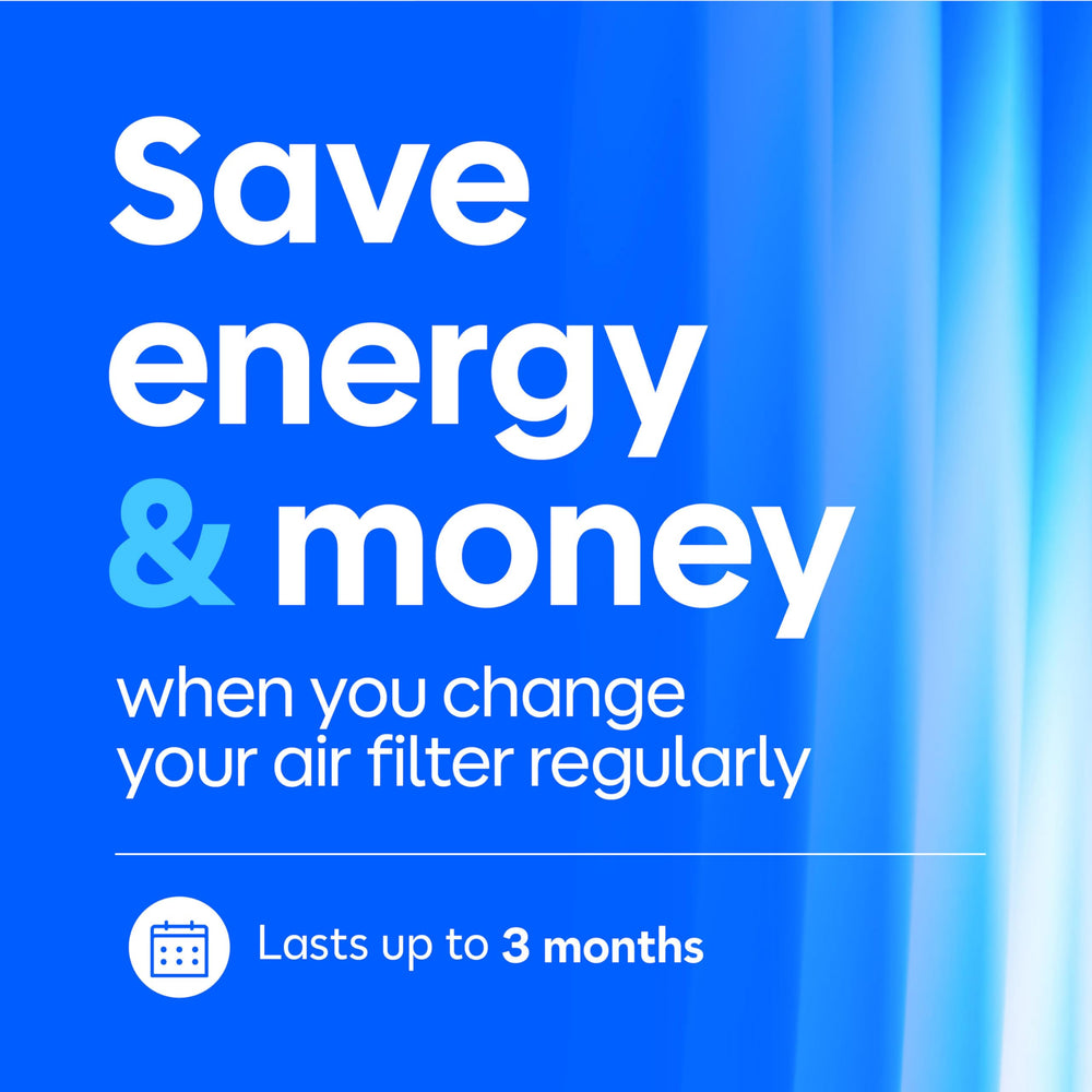 Filtrete trapping dust and pollen to lower household allergens