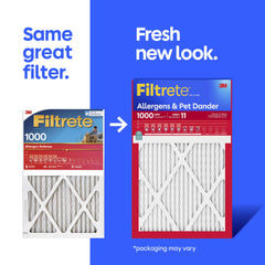 Filtrete close-up of filter edge showing sturdy frame and durability