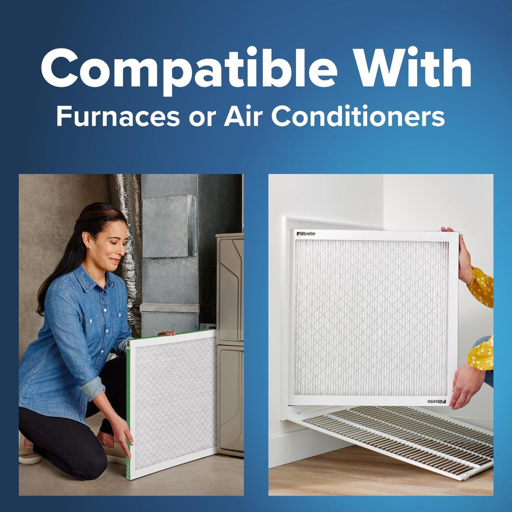 Filtrete four-pack box displayed for easy replacement readiness
