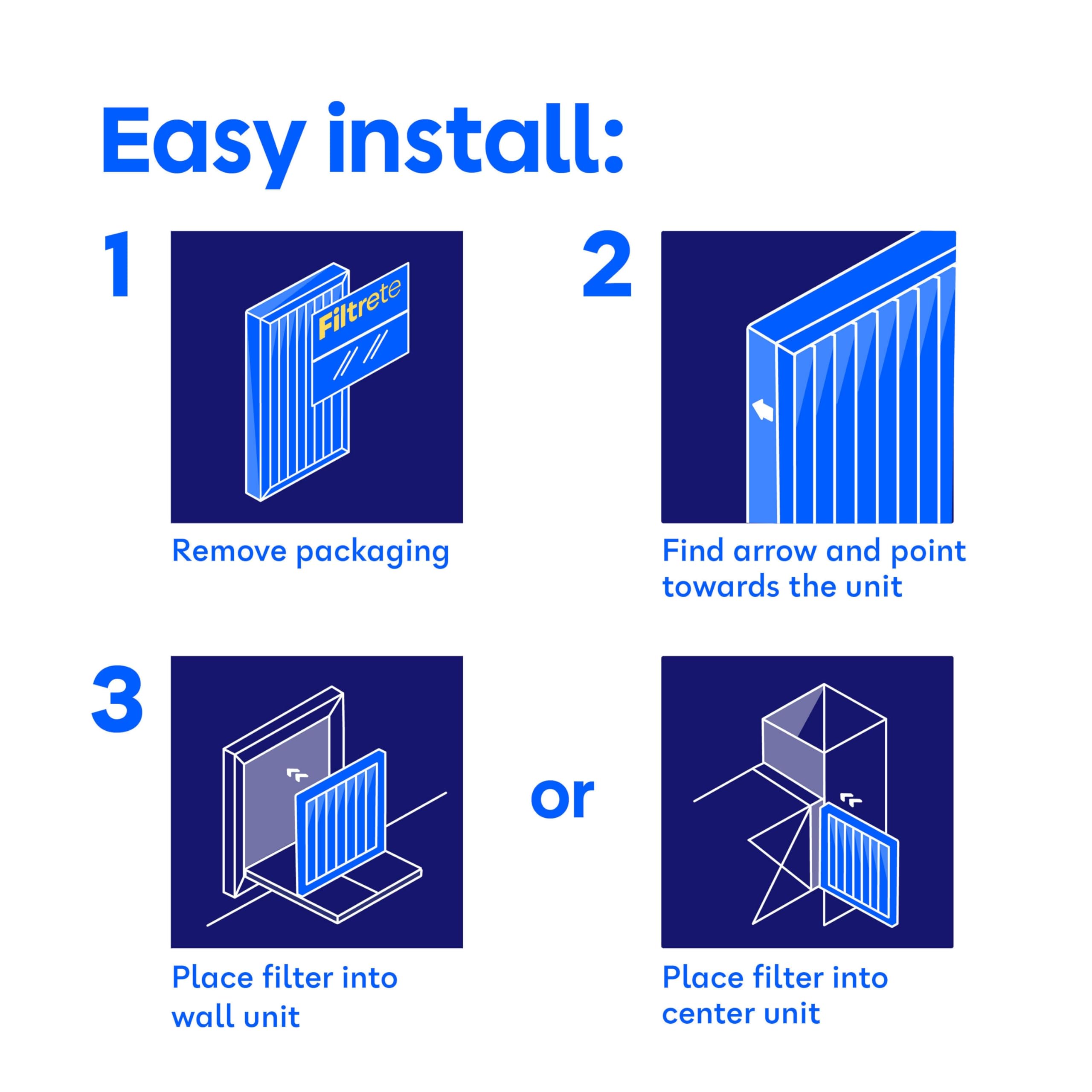 Filtrete in living room setting improving perceived air cleanliness