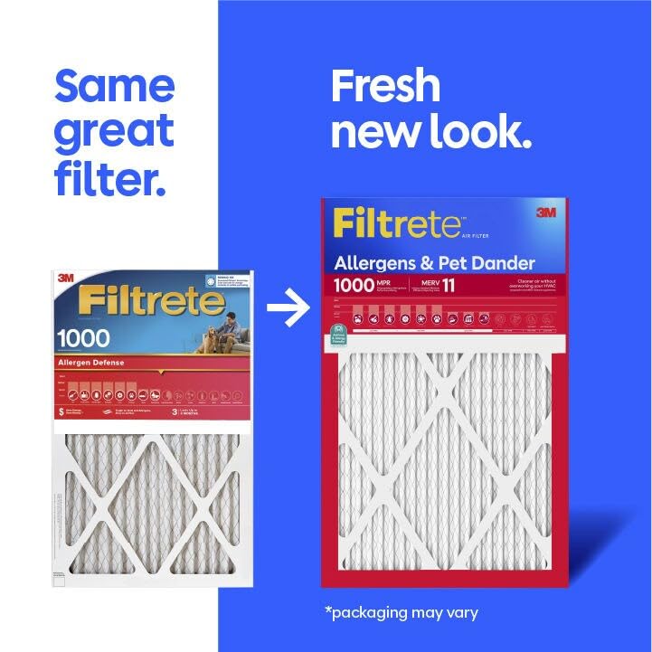 Filtrete close-up of pleated fibers capturing fine particles