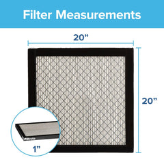 Filtrete pleated media close-up showing dense fibers for improved capture