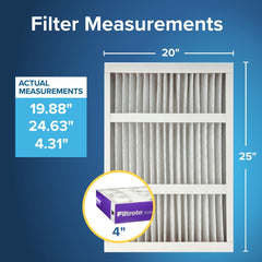 Filtrete pleated media close-up showing dense fibers for improved capture