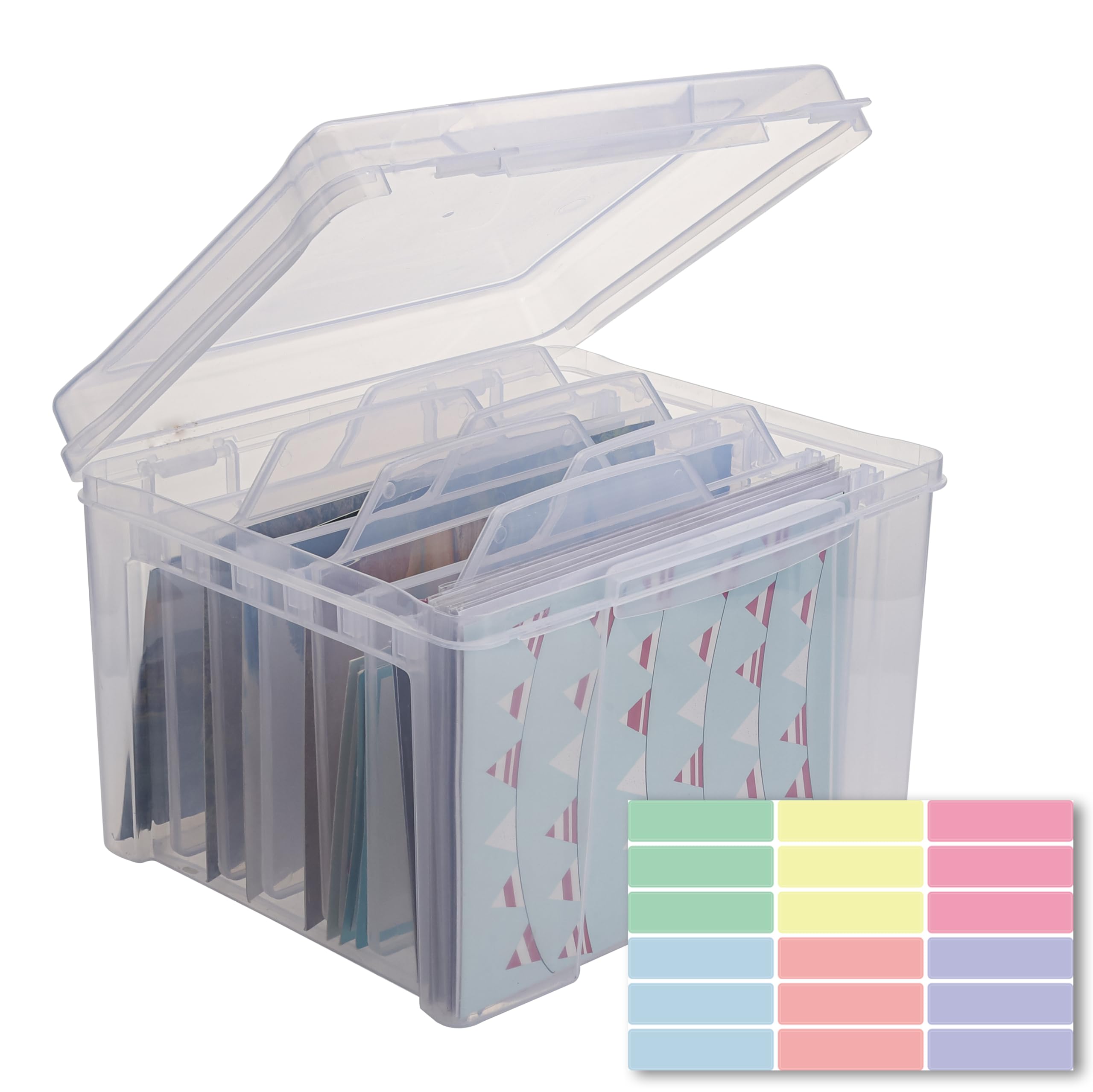 Find Scrapblooms clear front view showing organized cards and easy visibility