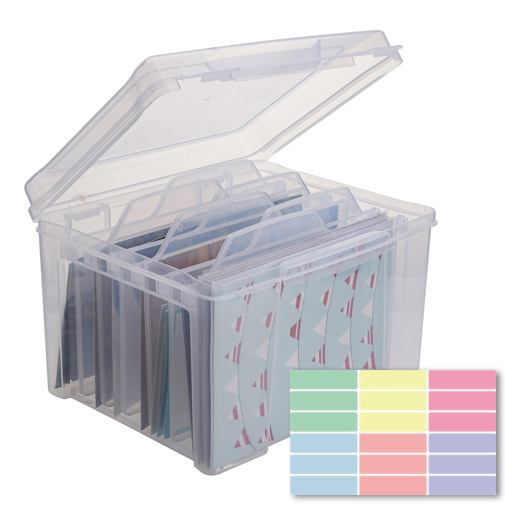 Find Scrapblooms clear front view showing organized cards and easy visibility