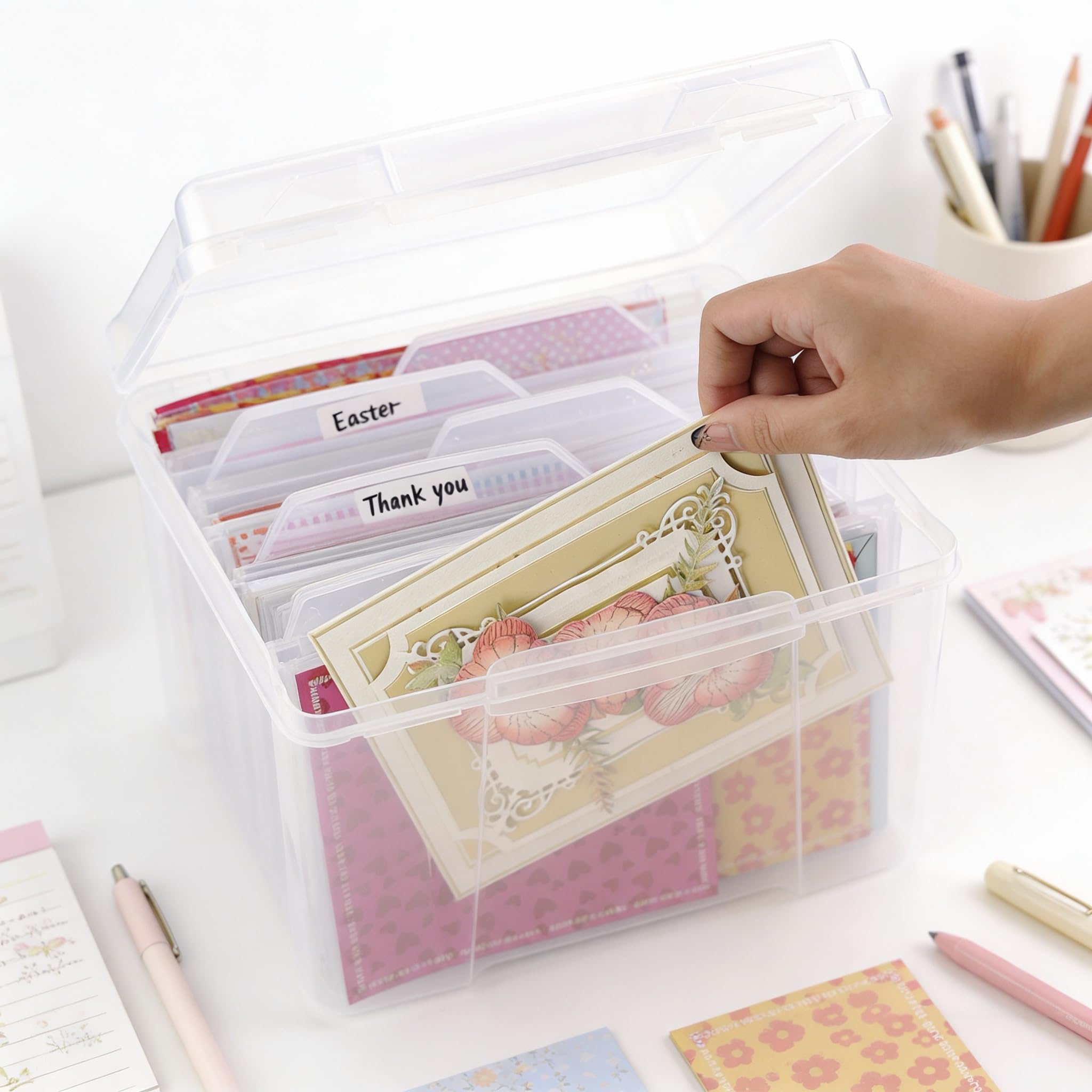 Find Scrapblooms next to a hand to show compact scale and portability