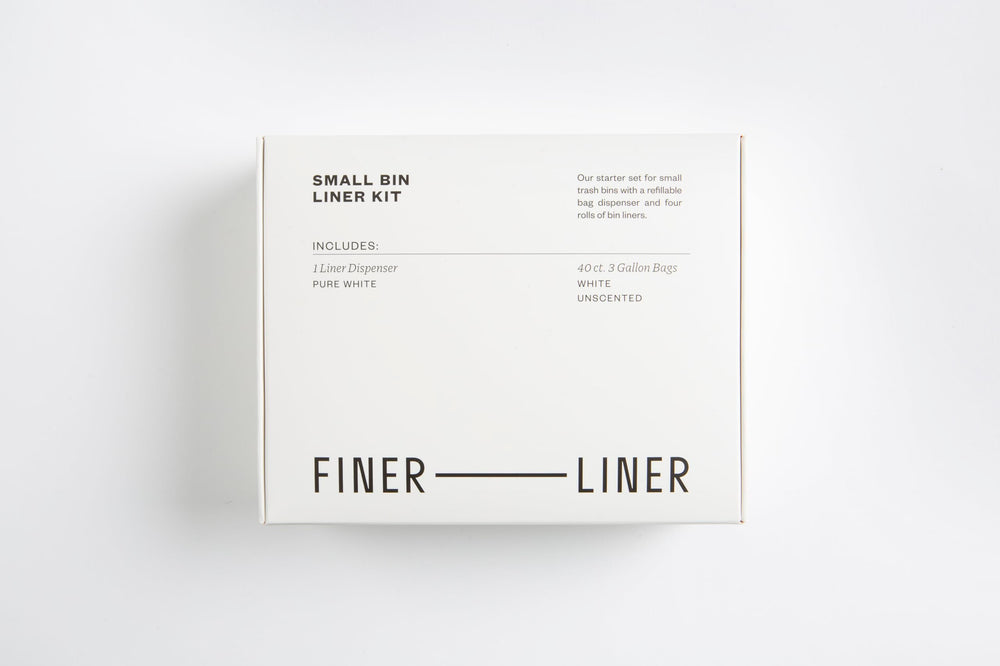 FINER LINER held in hand for scale, showing compact size and easy handling