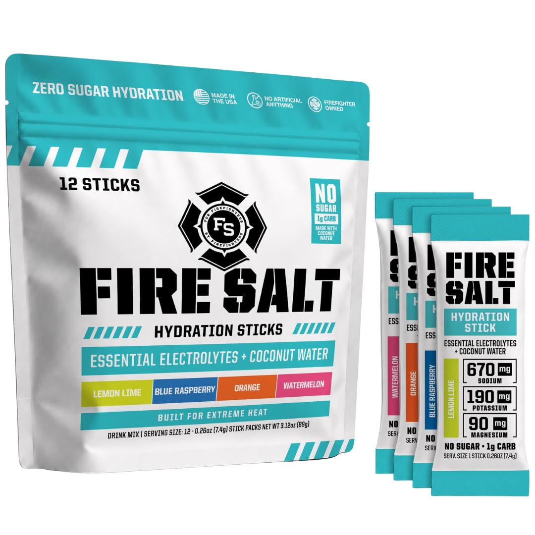 Fire Science Nutrition front packaging showing starter kit and flavors for quick selection